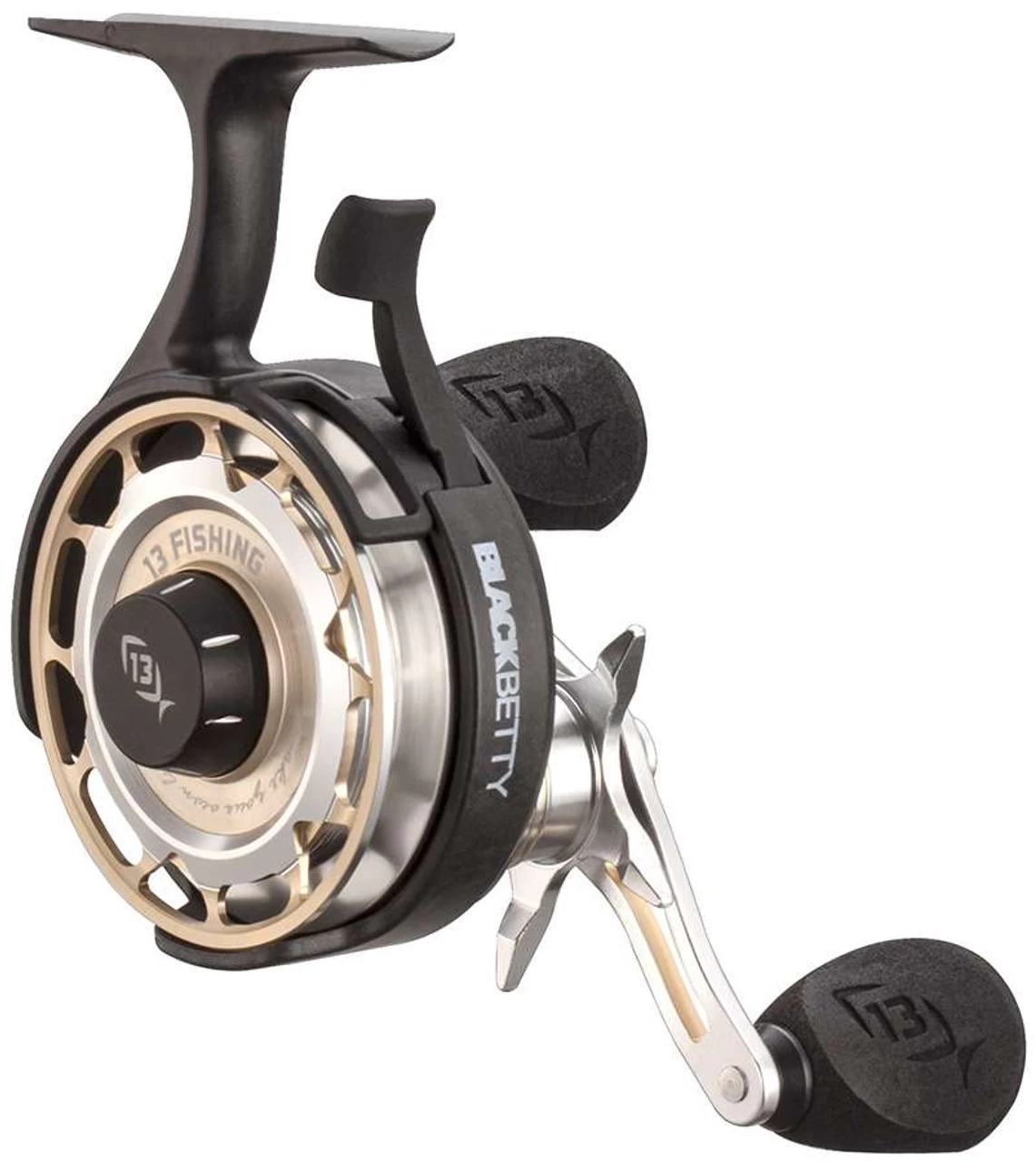 13 Fishing Black Betty FreeFall Carbon Ice Reels