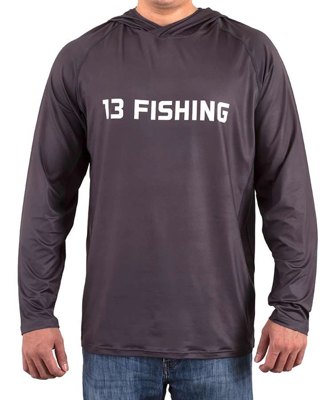 13 Fishing SUS Performance Long Sleeve Hooded Shirt - X-Large 1 13 Fishing SUS Performance Long Sleeve Hooded Shirt - X-Large