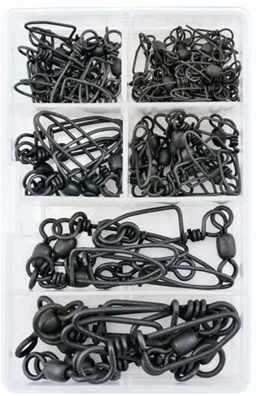 AFW TKB00005 Brass Coastlock Snap Swivels Kit 67 Pieces 2 AFW TKB00005 Brass Coastlock Snap Swivels Kit 67 Pieces - Image 2