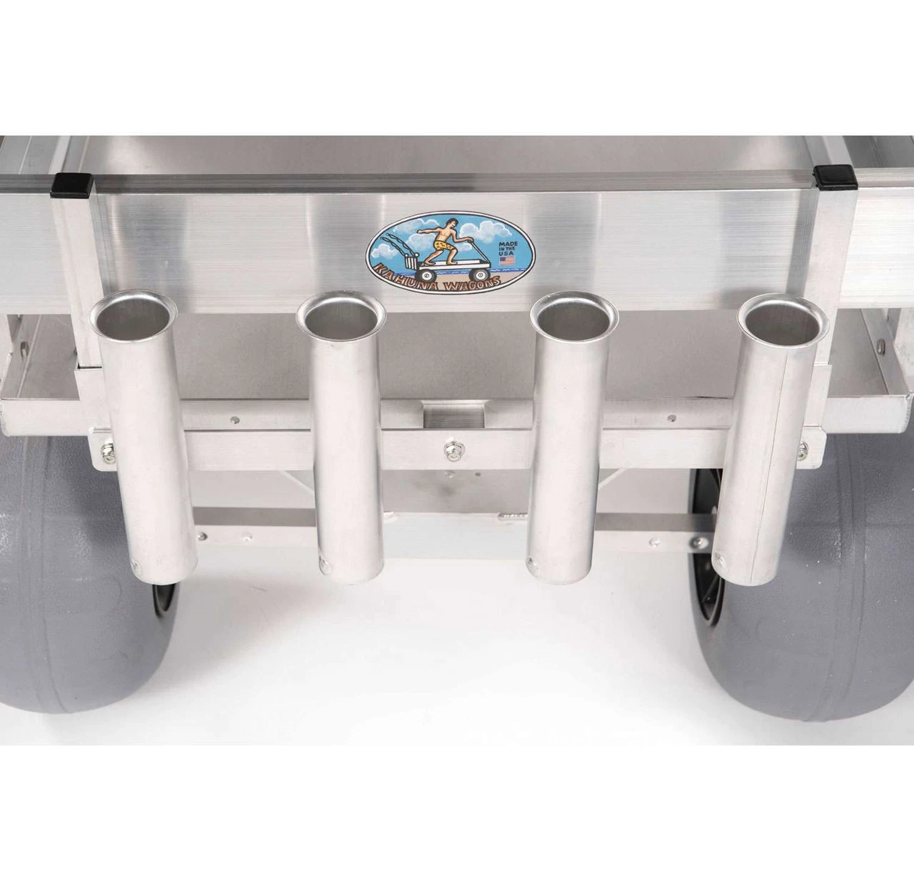 Alumacart One Rod Rack - Four Rod Holder 3 Alumacart One Rod Rack - Four Rod Holder - Image 3