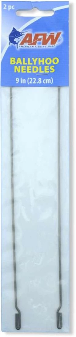American Fishing Wire Ballyhoo Rigging Needles - Stainless Steel