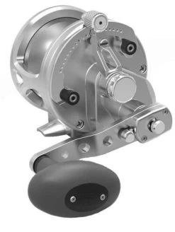 Avet JX G2 6/3 MC 2-Speed Reel - Left Hand Silver