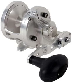 Avet MXJ G2 6/4 2-Speed Reel - Silver (No Glide Plate)