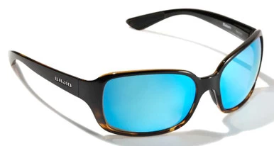 Bajio Balam Sunglasses - Black Tortoise Frame/Blue Plastic Lens 1 Bajio Balam Sunglasses - Black Tortoise Frame/Blue Plastic Lens