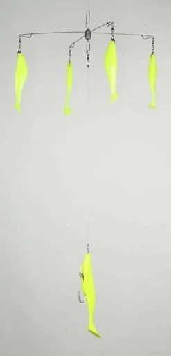 Blue Water Candy 15in Umbrella W/ 9in Chaser