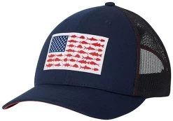 Columbia PFG Mesh Snap Back Fish Flag Ball Cap -Wild Fishing Shop columbia 183700 pfg mesh snap back fish flag ball cap 08048.1651234923