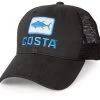 Costa Del Mar Tuna Trucker Hat - Black