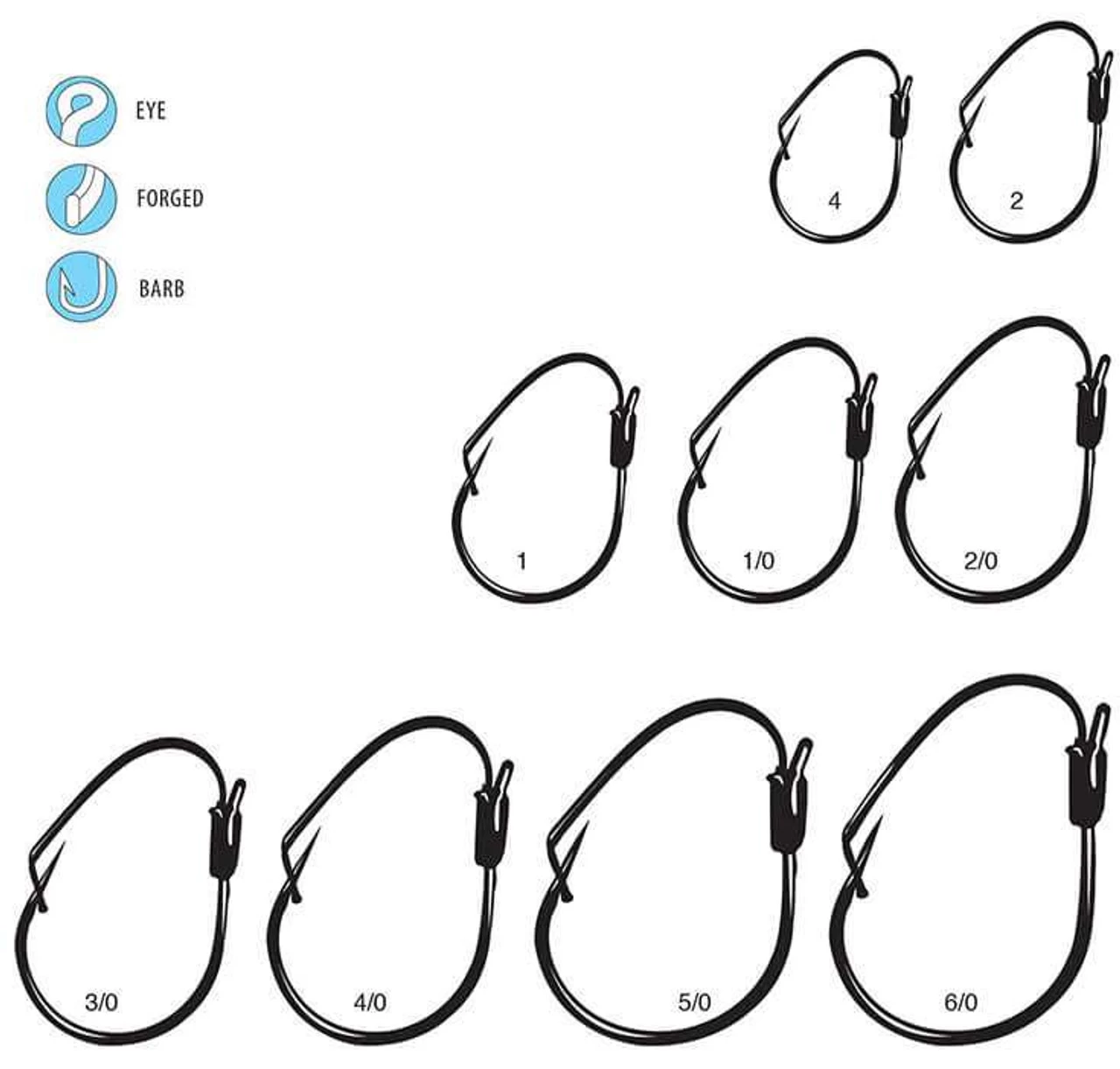 Gamakatsu Finesse Wide Gap Hooks Weedless 2 Gamakatsu Finesse Wide Gap Hooks Weedless - Image 2