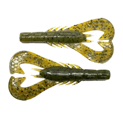 Googan Baits Krackin Craw - Green Pumpkin