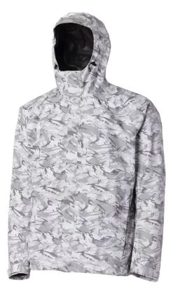 Grundens Charter Gore Tex Paclite Jacket - Glacier Camo - 2XL