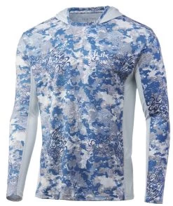 Huk Icon X Tide Change Hoodie - The Edge - Medium