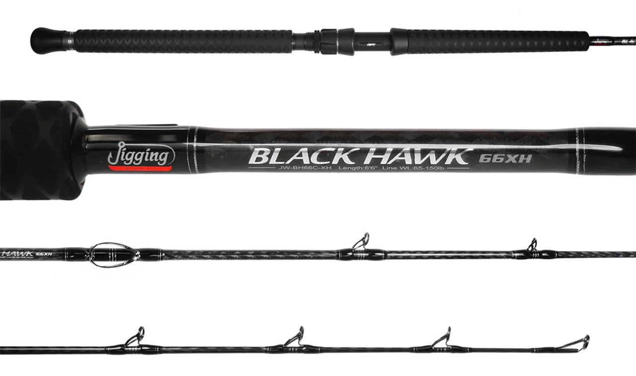 Jigging World Black Hawk Casting Rods 1 Jigging World Black Hawk Casting Rods