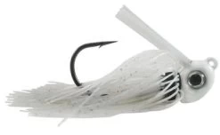 Missile Baits Ikes Mini Swim Jig - 5/16oz - Pearl White