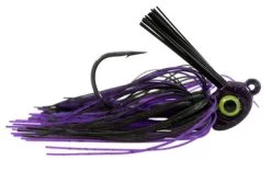 Missile Baits Ikes Mini Swim Jig - 7/16oz - Junebug