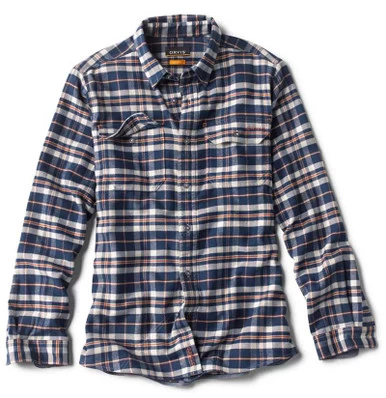 Orvis Mid Mountain Tech Flannel Shirt - Ink - Medium 1 Orvis Mid Mountain Tech Flannel Shirt - Ink - Medium