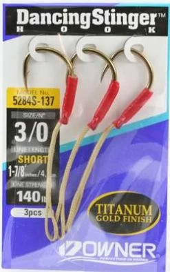Owner Stinger Hooks / Butterfly Jig Hooks