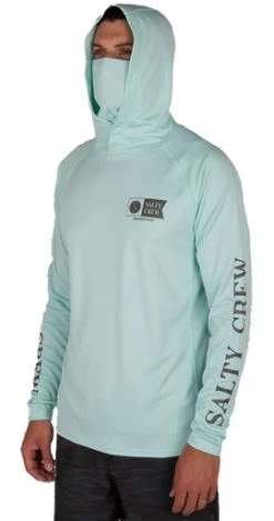 Salty Crew Alpha Flag Pinnacle Plus Mask - Seafoam - X-Large