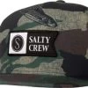 Salty Crew Alpha Tech 5 Panel Hat - Camo