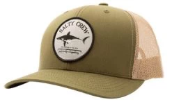 Salty Crew Bruce Retro Trucker Hat - Moss/khaki