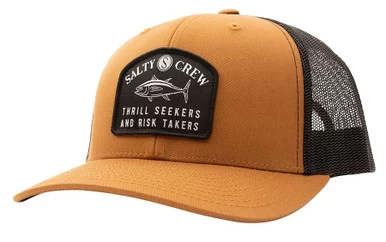 Salty Crew Fishmonger Retro Trucker - Camel/Black 1 Salty Crew Fishmonger Retro Trucker - Camel/Black