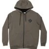 Salty Crew Shelter Sherpa Fleece - Tar - X-Large