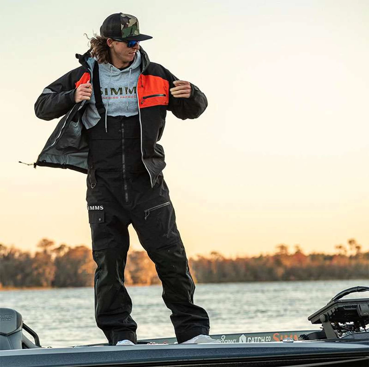 Simms CX Bib - Black - 2X-Large 2 Simms CX Bib - Black - 2X-Large - Image 2