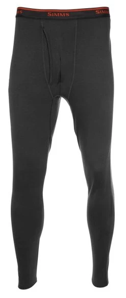 Simms Lightweight Base Layer Bottom - Carbon - 2X-Large