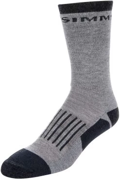 Simms Merino Midweight Hiker Sock - Steel Grey - X-Large