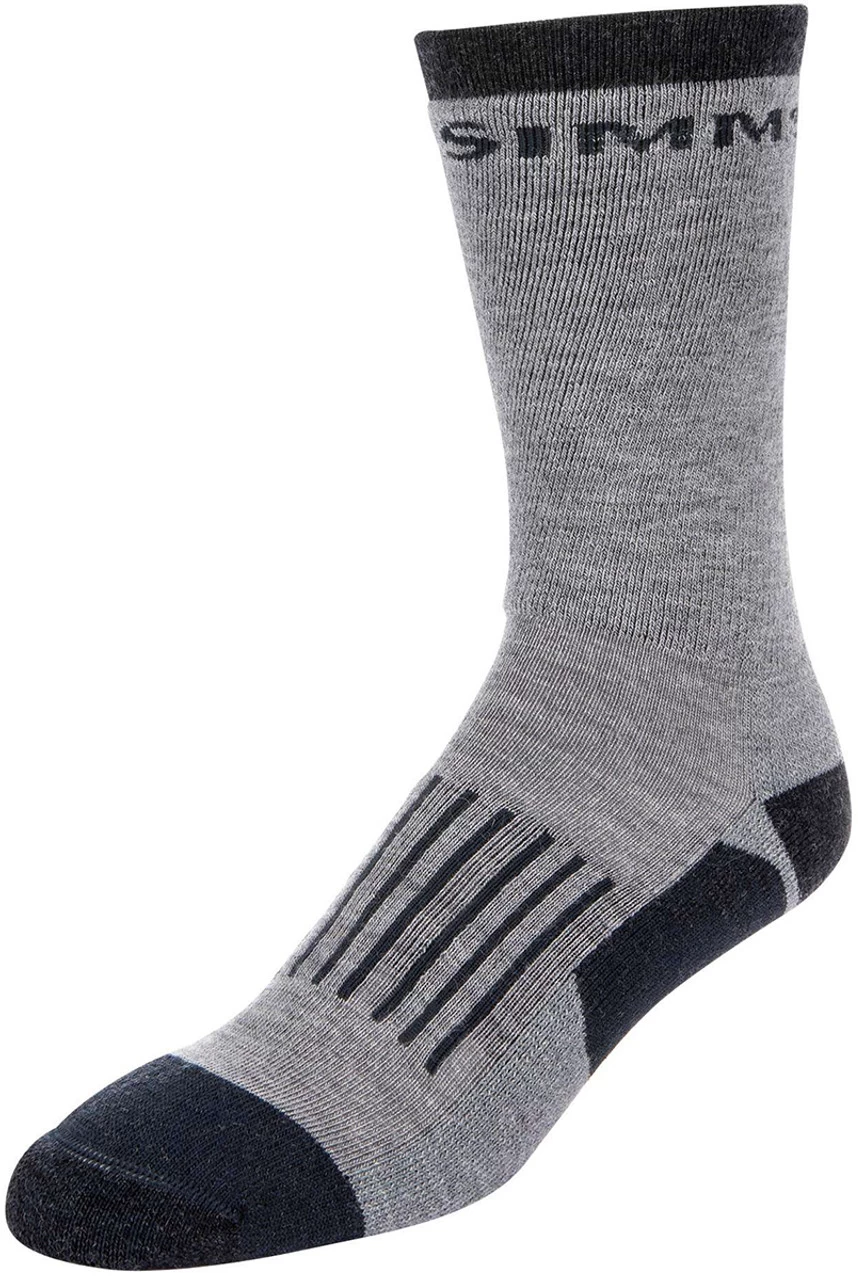 Simms Merino Midweight Hiker Sock - Steel Grey - X-Large 1 Simms Merino Midweight Hiker Sock - Steel Grey - X-Large