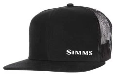 Simms Flat Brim Cap - Black