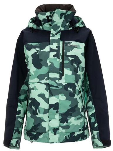Simms Womens Challenger Jacket - Woodland Camo Avalon - X-Small 1 Simms Womens Challenger Jacket - Woodland Camo Avalon - X-Small