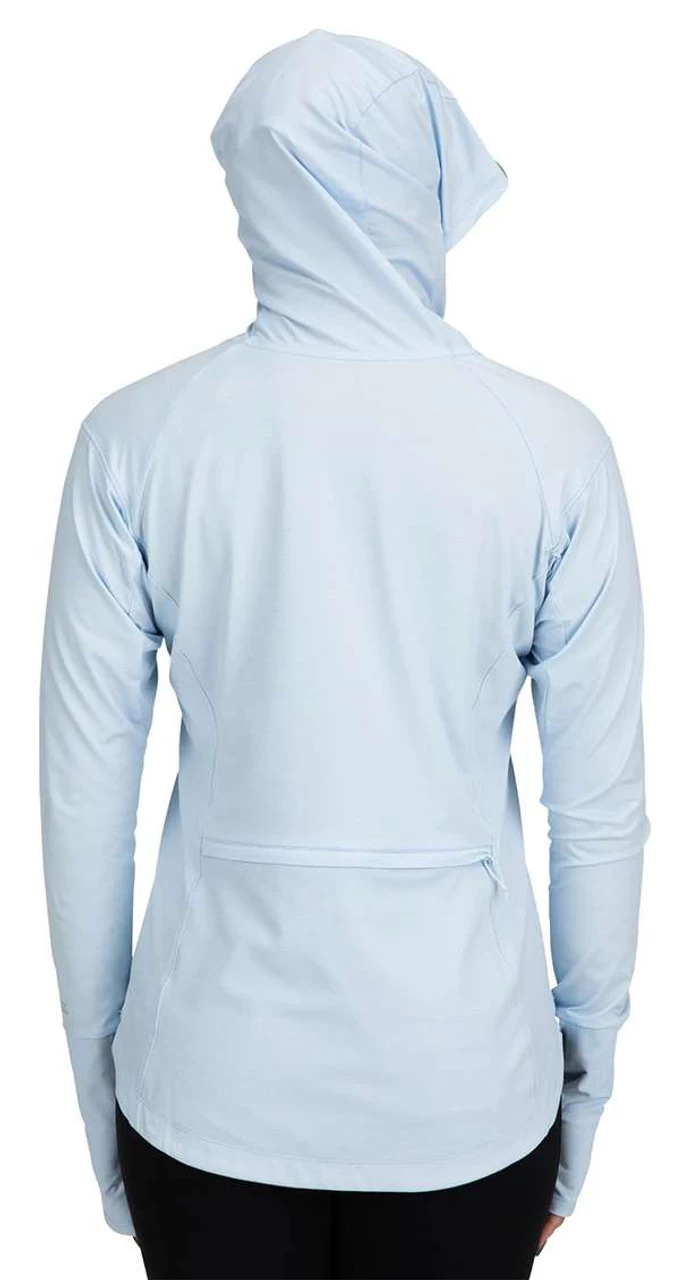 Simms Womens Solarflex Cooling Hoody - Ice 3 Simms Womens Solarflex Cooling Hoody - Ice - Image 3