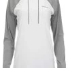 Simms Womens Solarflex Hoody - White Cinder - Medium