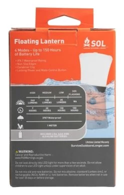 Survive Outdoors Longer Floating Lantern 4AAA -Wild Fishing Shop survive outdoors longer floating lantern 4aaa 41758.1669988706
