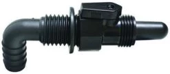 T-H Marine Aerator Spray Head With Valve - 90 Degree - Black