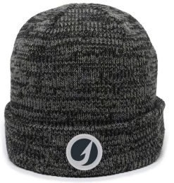 TackleDirect Cuffed Beanie With TD Logo Patch - Black