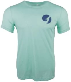 TackleDirect Marlin Short Sleeve T-Shirt - Heather Seafoam - Medium -Wild Fishing Shop tackledirect marlin short sleeve t shirt heather seafoam m 91687.1671653741