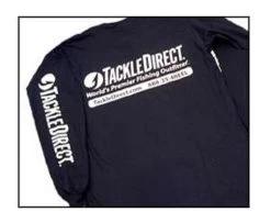 TackleDirect Logo-T Long Sleeve Navy XXL -Wild Fishing Shop tdlsnavytxxl 38152.1651326485