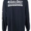 TackleDirect Logo-T Long Sleeve Navy XXL