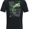 Under Armour Mens FISH Bass Skelmatic Short Sleeve