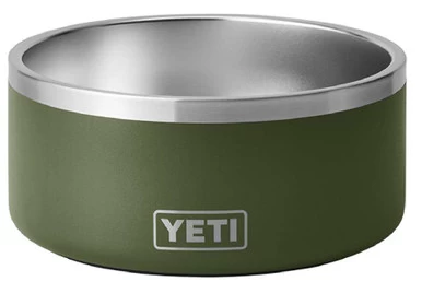 YETI Boomer Dog Bowl - 8 Cups - Highlands Olive 1 YETI Boomer Dog Bowl - 8 Cups - Highlands Olive