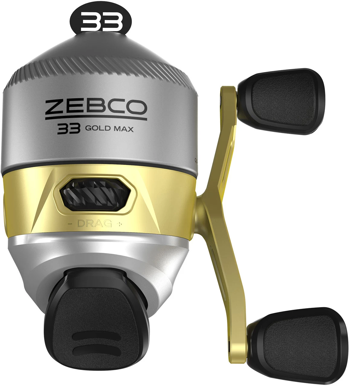 Zebco 33 MAX Gold Spincast Reel 4 Zebco 33 MAX Gold Spincast Reel - Image 4